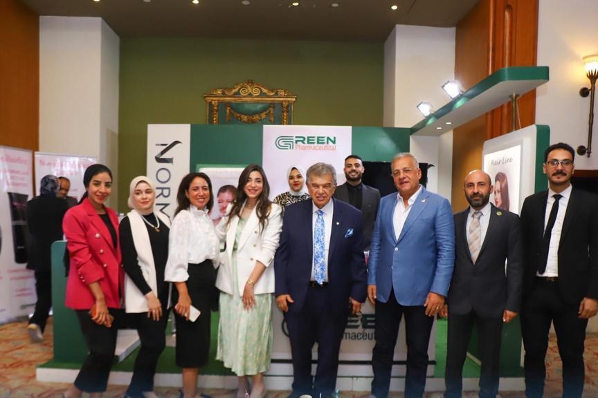 The Green Pharmaceutical team at their stand